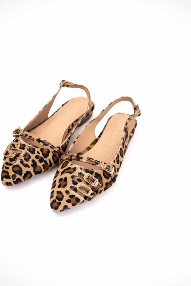 Tango Slingback Duna 4-C Leopard