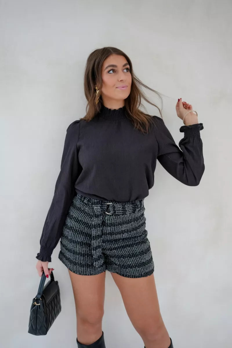 Lofty Manner Short Ebba Black