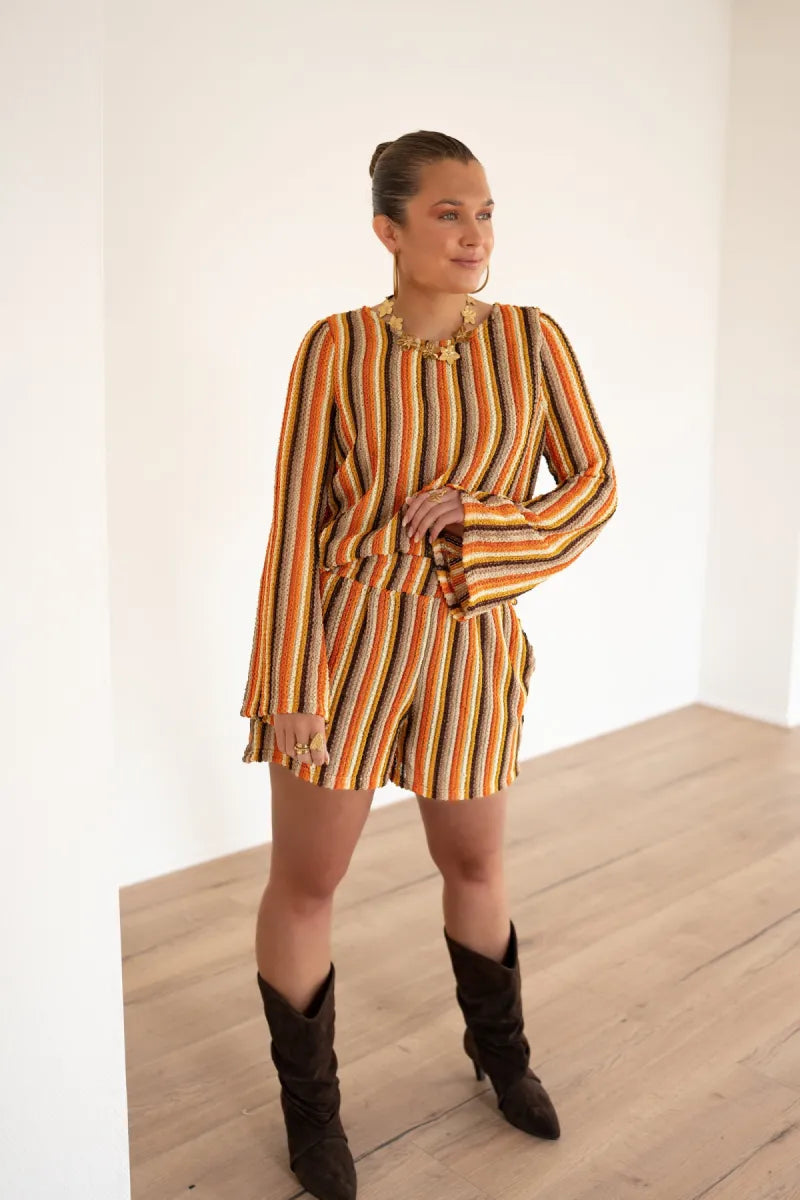 Lofty Manner Top Livy Multi Color