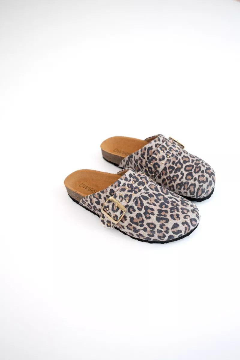 Dwrs Medina Leopard Sand Instappers