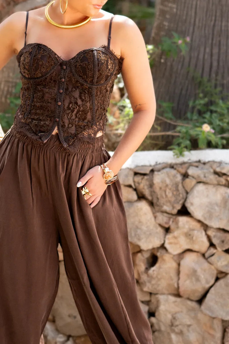 Gracia Corset Brown~