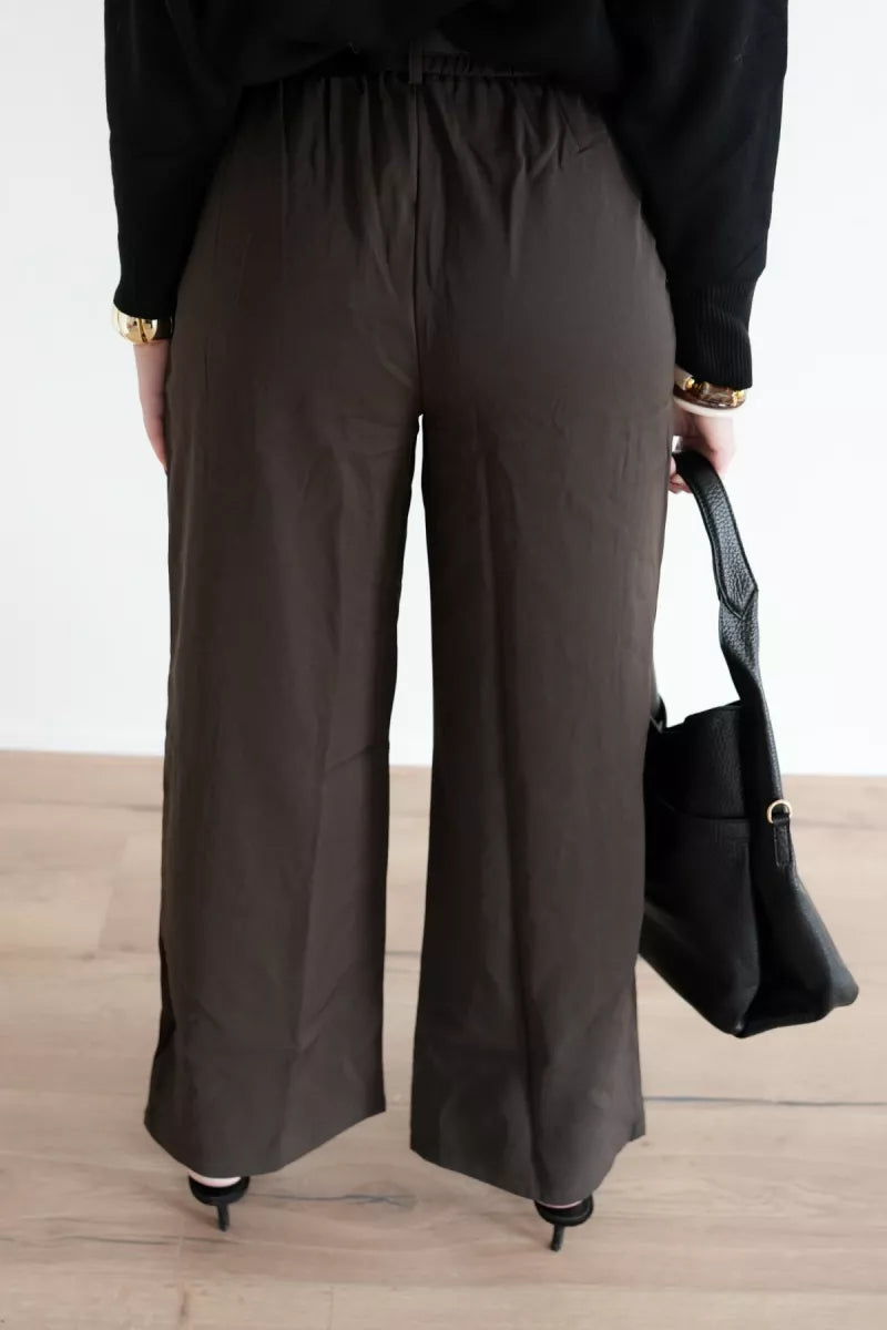 Cita Pantalon Dark Brown ^