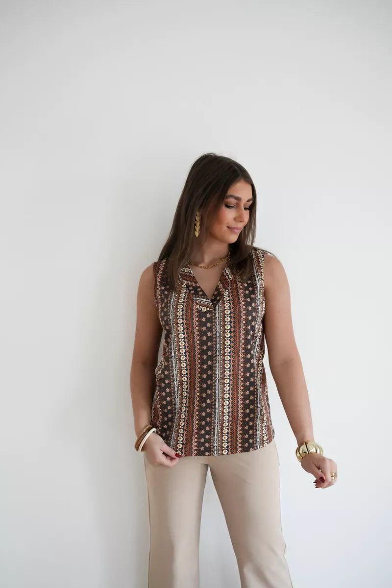 Lofty Manner Blouse Amara Black
