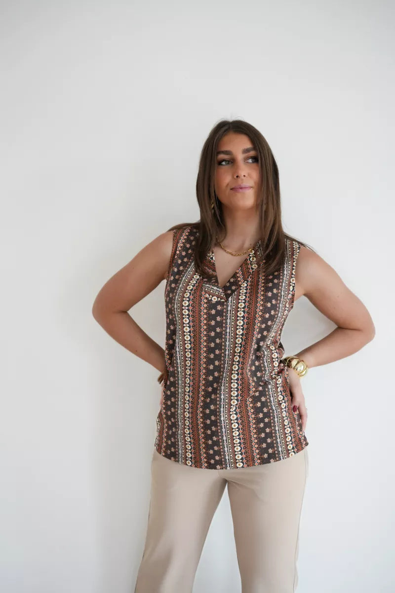 Lofty Manner Blouse Amara Black