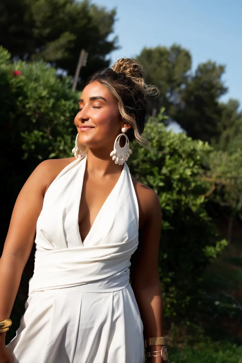 Brisa Jumpsuit Offwhite