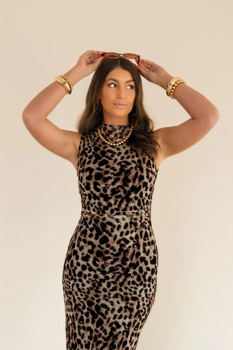 Bibi Dress Leo Black