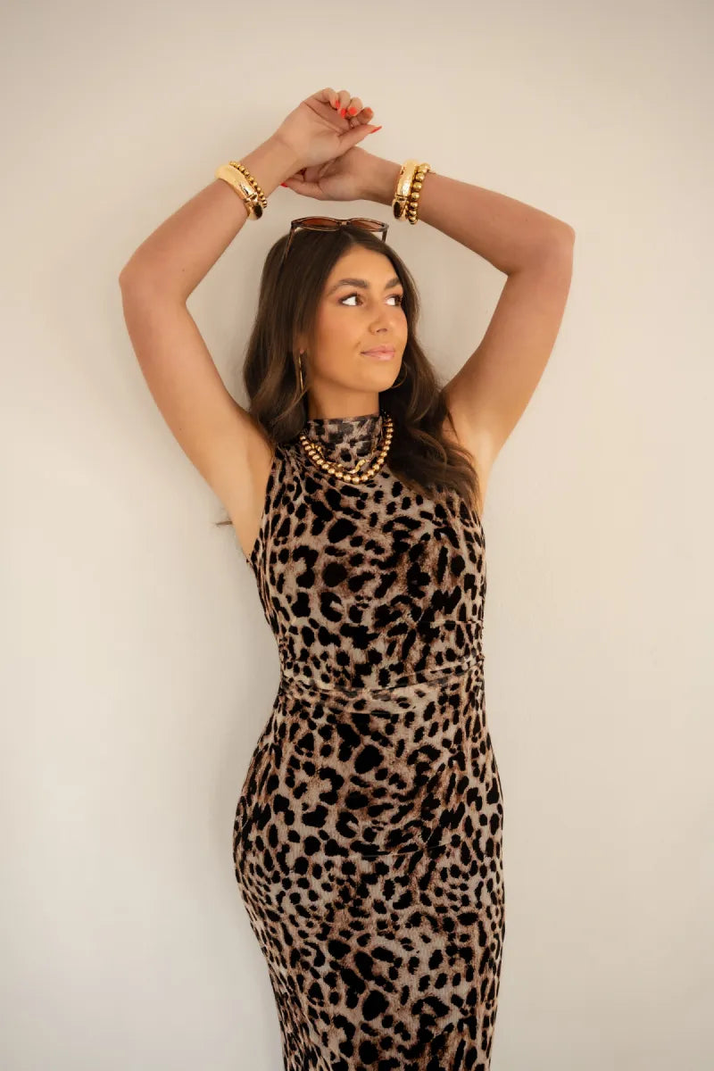 Bibi Dress Leo Black