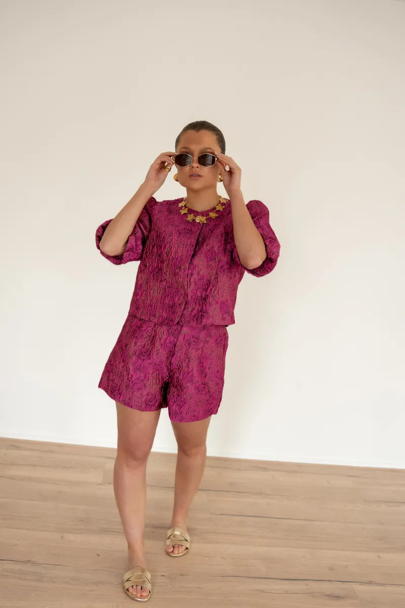 Lofty Manner Jacket Gianna Purple