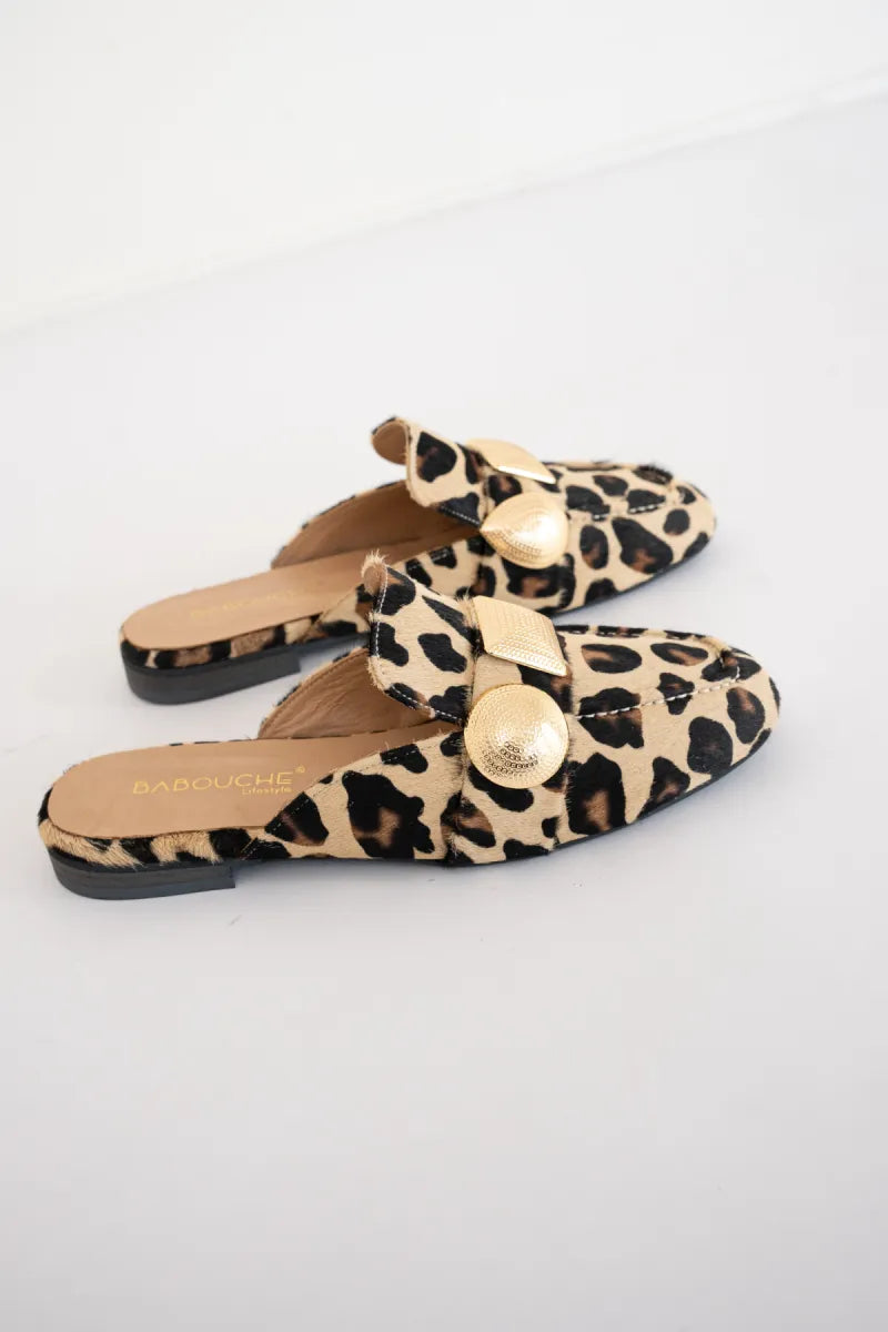 Babouche Instapper G-Lara-8 Leopard