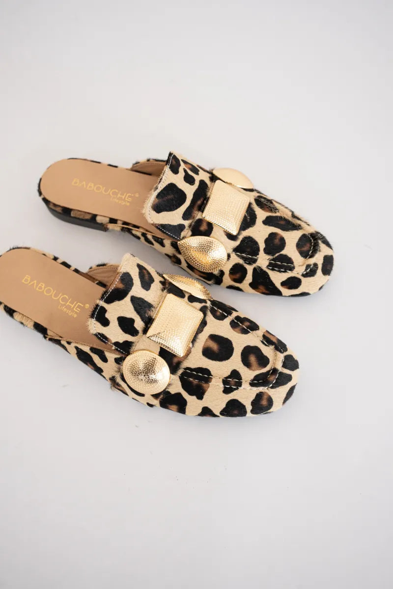 Babouche Instapper G-Lara-8 Leopard