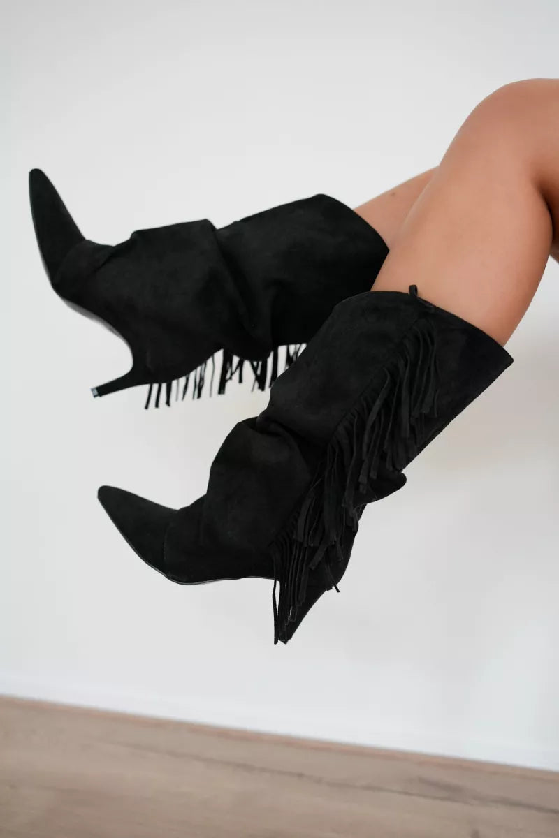 Franje Boots Black