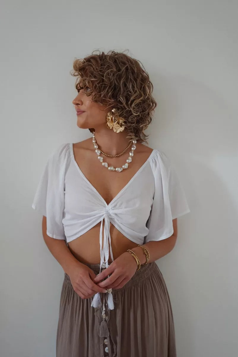 Top Jaimy Sun White