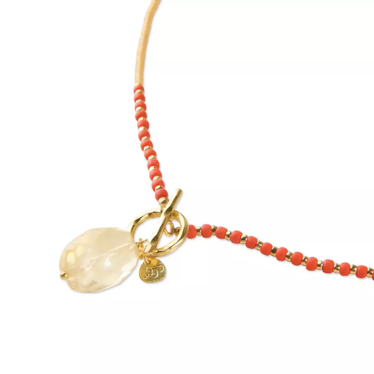  A Beautiful Story Secure Citrine Necklace