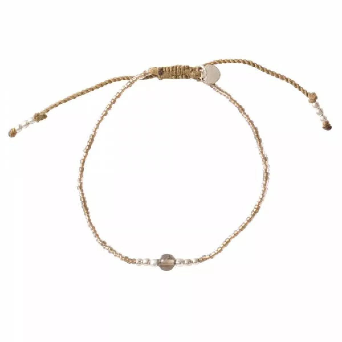  A Beautiful Story Iris Card Smokey Quartz SC Bracelet