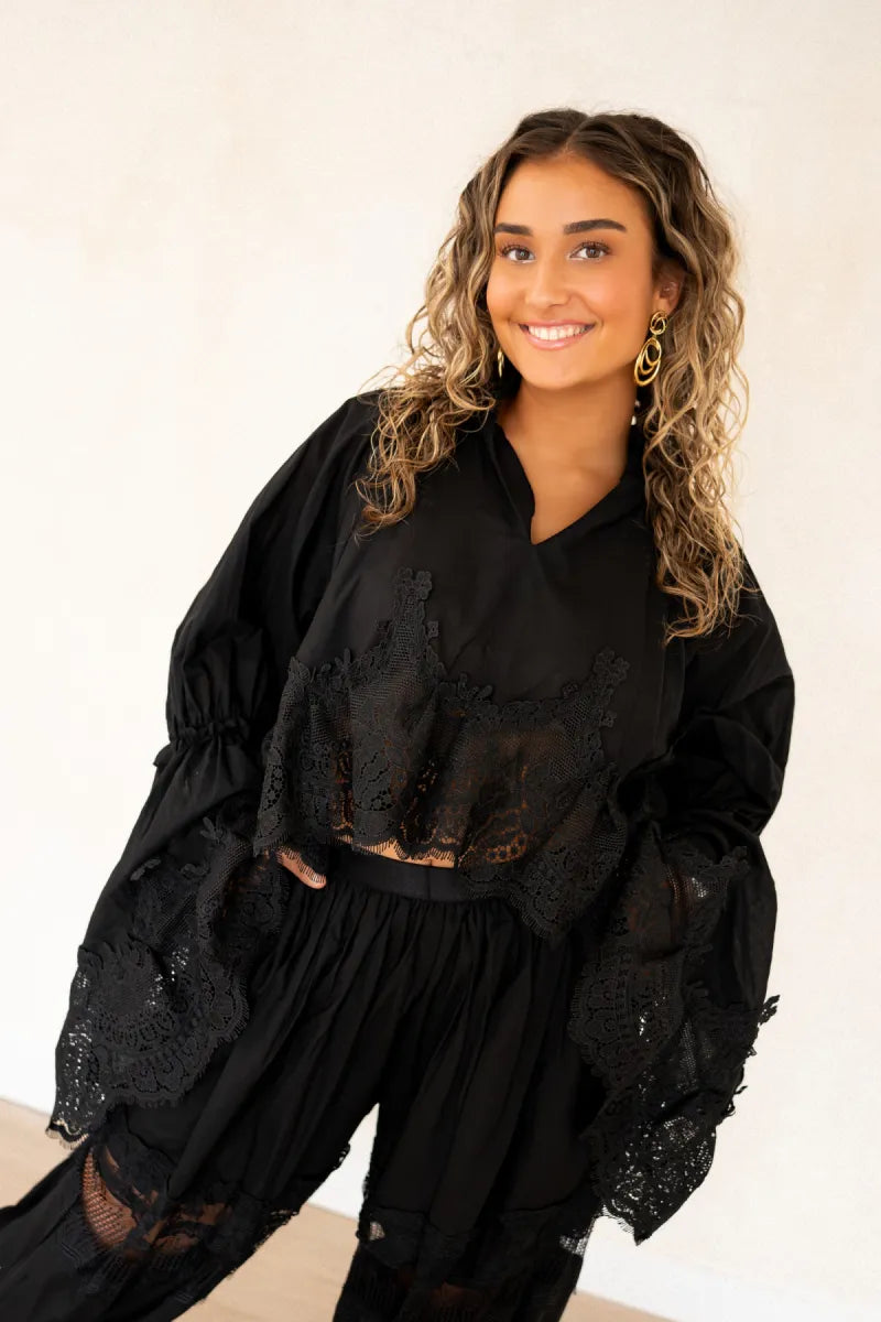  Chabelli Blouse Black |