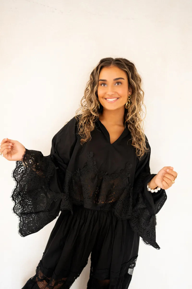  Chabelli Blouse Black |