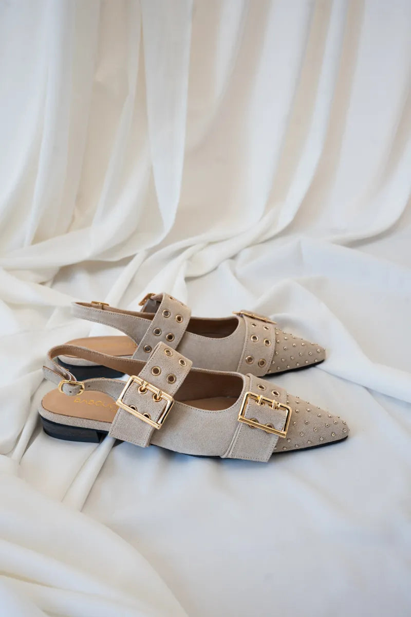  Babouche Slingback Soya Beige