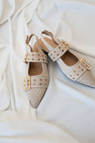  Babouche Slingback Soya Beige
