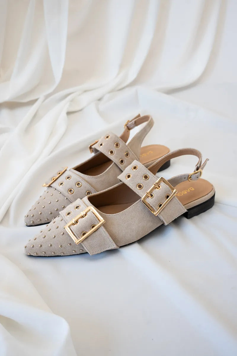  Babouche Slingback Soya Beige