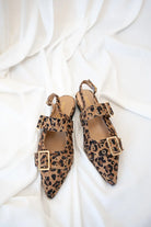  Babouche Slingback Soya Camel Leopard