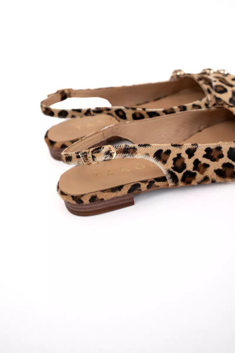  Tango Slingback Duna 4-C Leopard