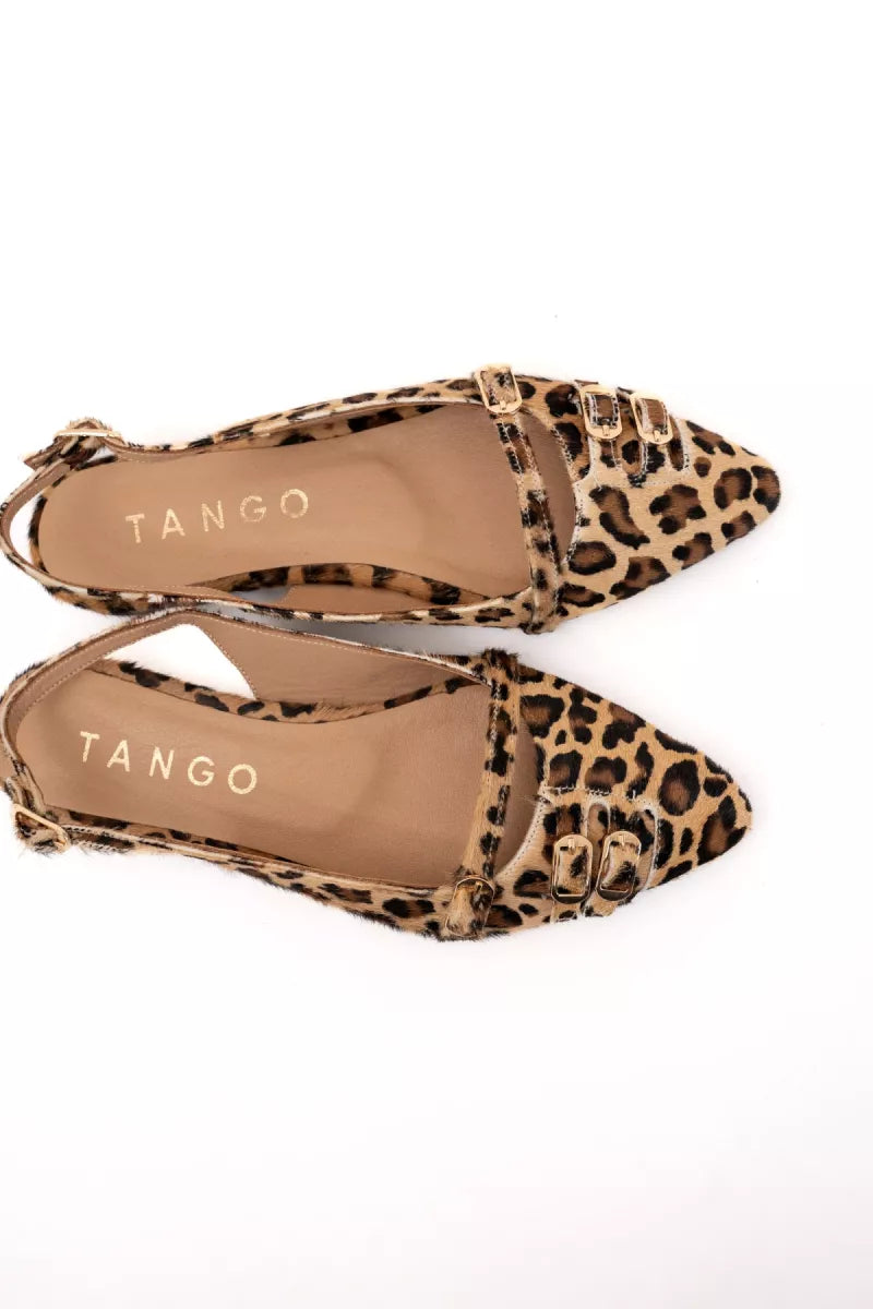  Tango Slingback Duna 4-C Leopard