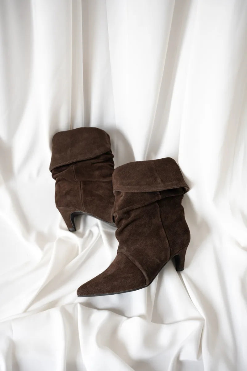  Noe Leather Boots Brown