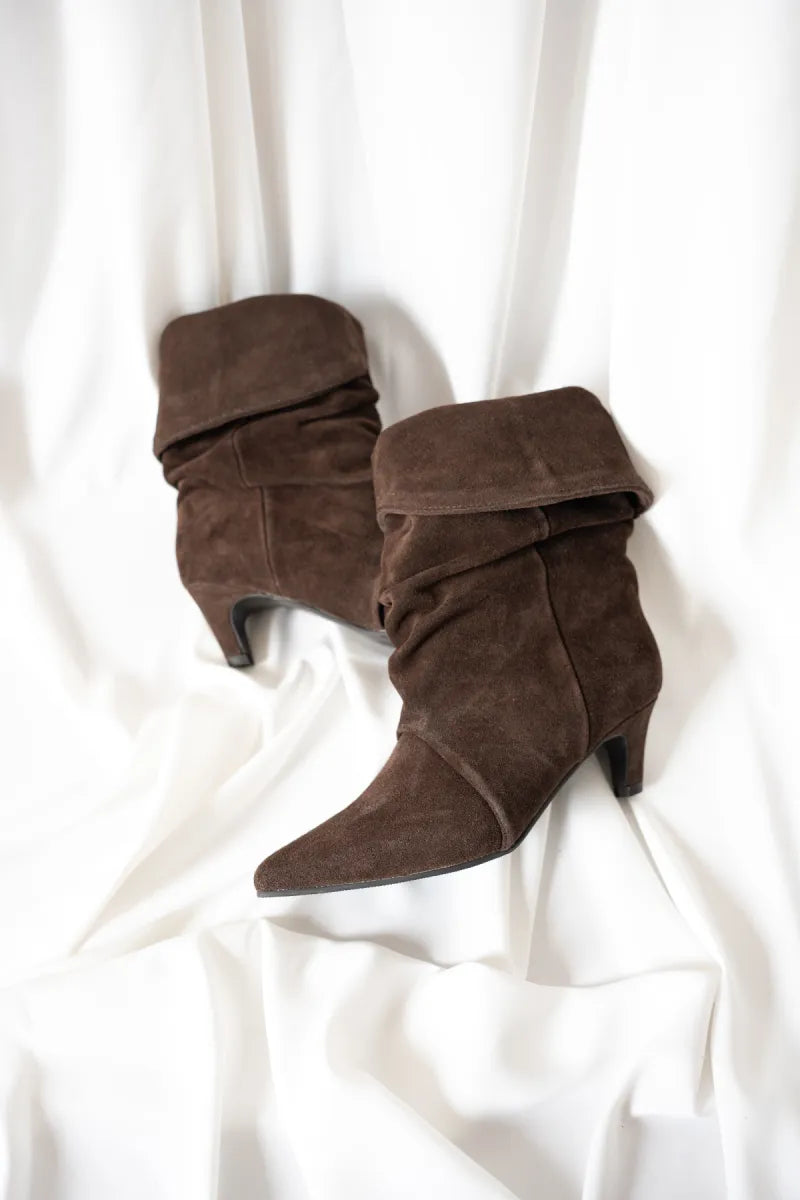  Noe Leather Boots Brown