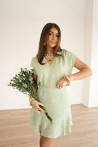  Lofty Manner Skirt Marao Mint Offwhite