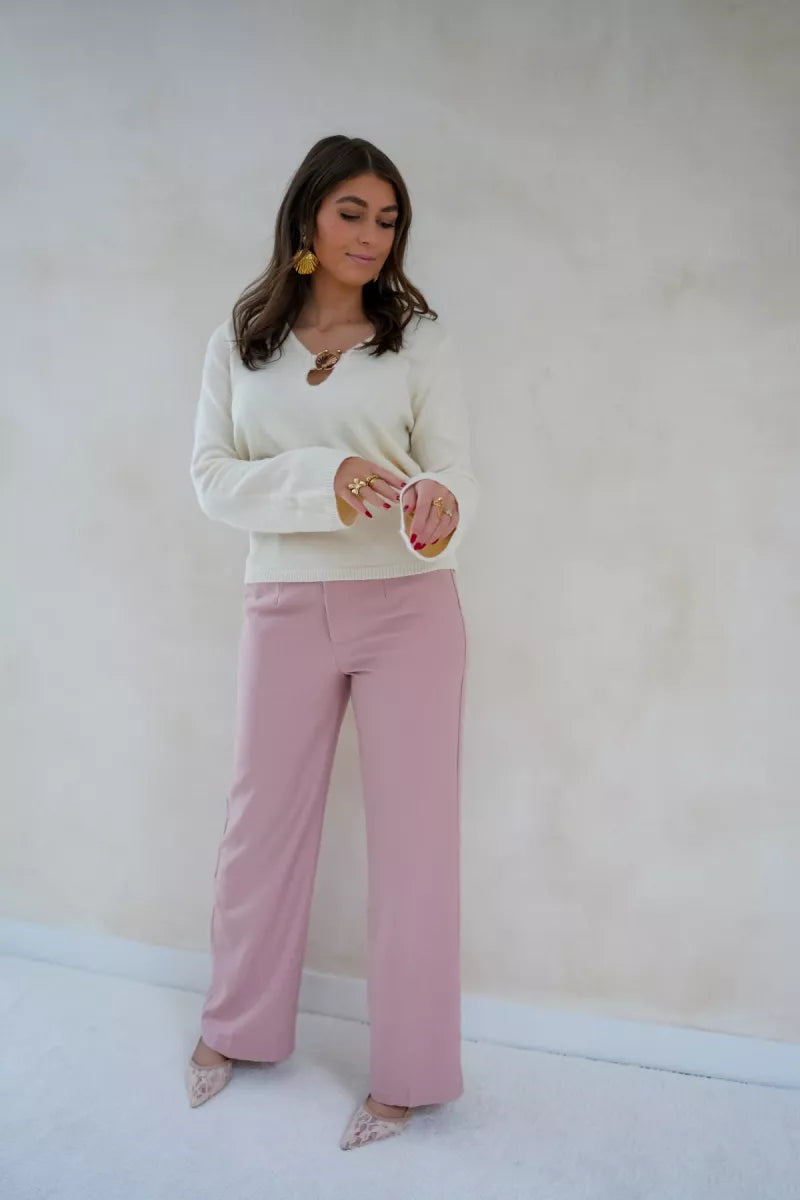  Shell Sweater Creme .