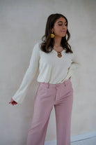  Shell Sweater Creme .