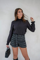  Lofty Manner Short Ebba Black