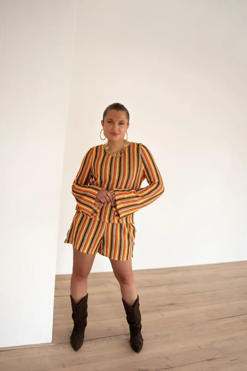  Lofty Manner Short Merinda Multi Colour
