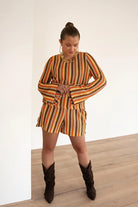  Lofty Manner Short Merinda Multi Colour