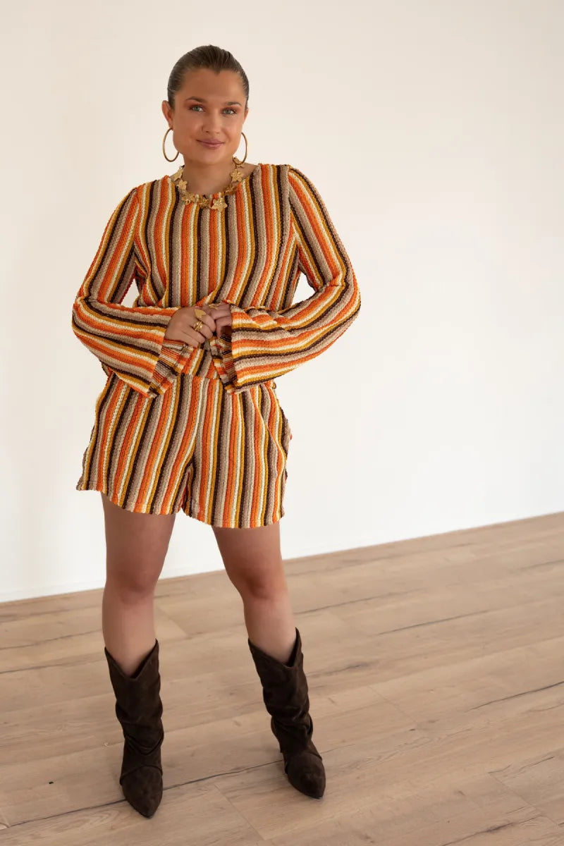  Lofty Manner Short Merinda Multi Colour