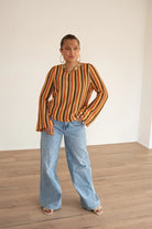  Lofty Manner Top Livy Multi Color
