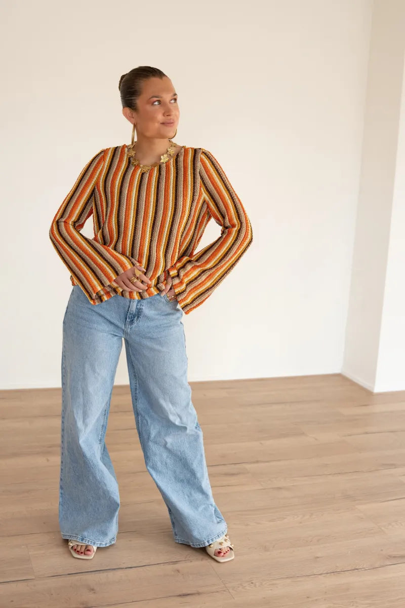  Lofty Manner Top Livy Multi Color