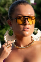  Julina Sunglasses Black Yellow