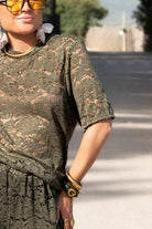  Riu Lace Set Khaki