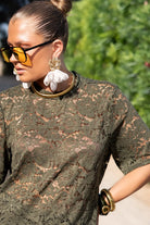  Riu Lace Set Khaki