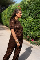  Riu Lace Set Brown