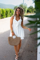  Cari Playsuit White
