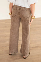  Moya Wide Leg Light Brown 0013-3