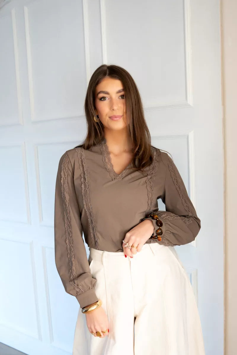  Mi Piace Top Lace Falcon