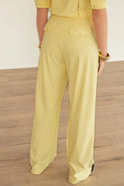  Mi Piace Trouser Yellow Lemon