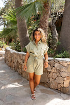  Nahia Playsuit Khaki.