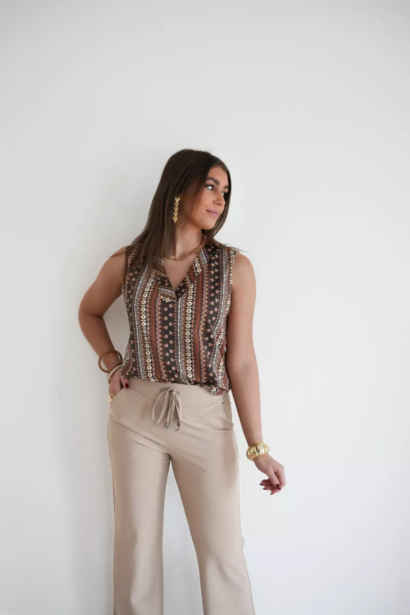  Lofty Manner Blouse Amara Black
