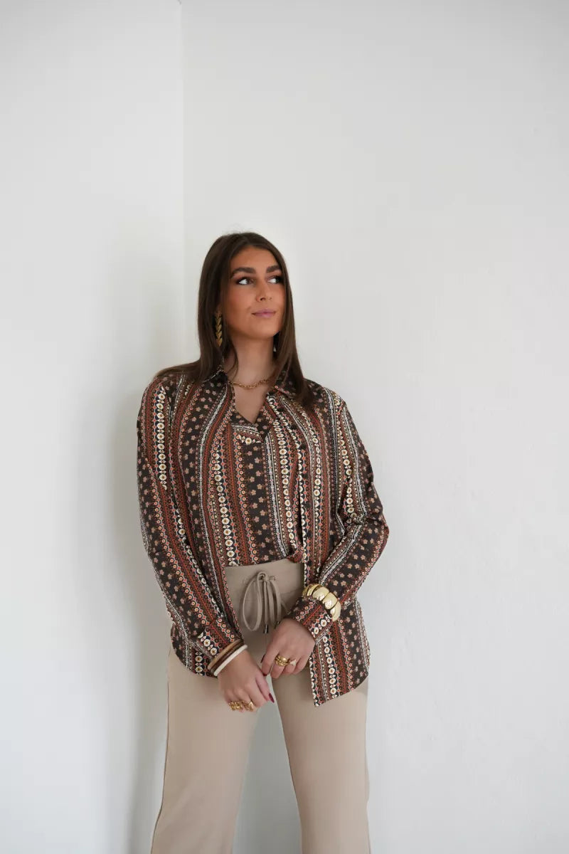  Lofty Manner Blouse Amara Black