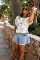  Lofty Manner Top Jessey Gold Blue