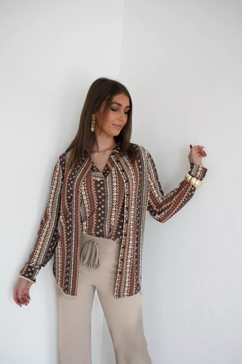  Lofty Manner Blouse Amara Black